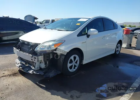 2015 Toyota Prius Two from USA, damaged, VIN JTDKN3DU9F0396673